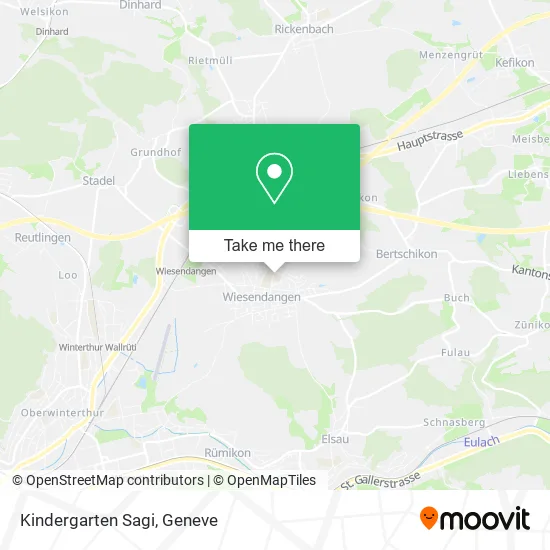 Kindergarten Sagi map