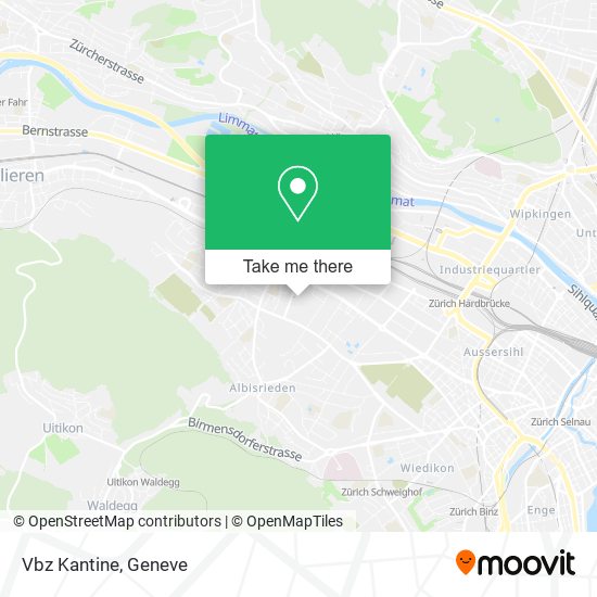 Vbz Kantine map
