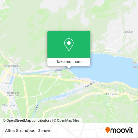 Altes Strandbad plan