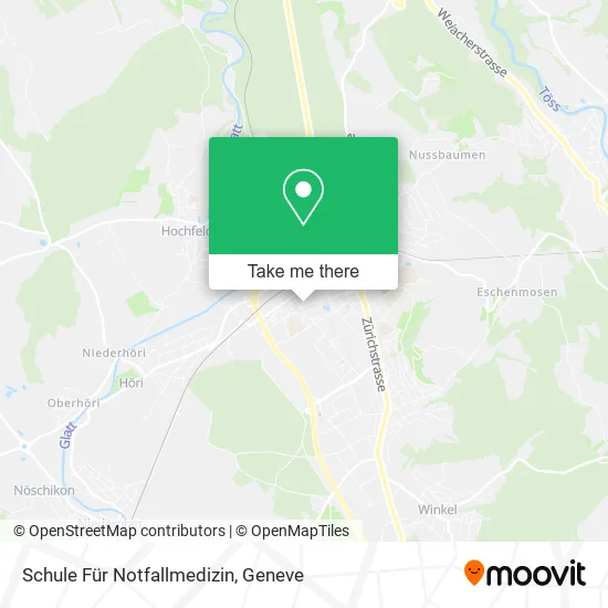 Schule Für Notfallmedizin map