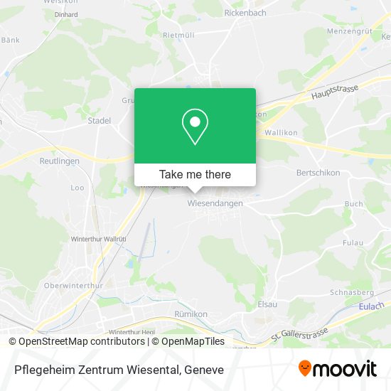 Pflegeheim Zentrum Wiesental map
