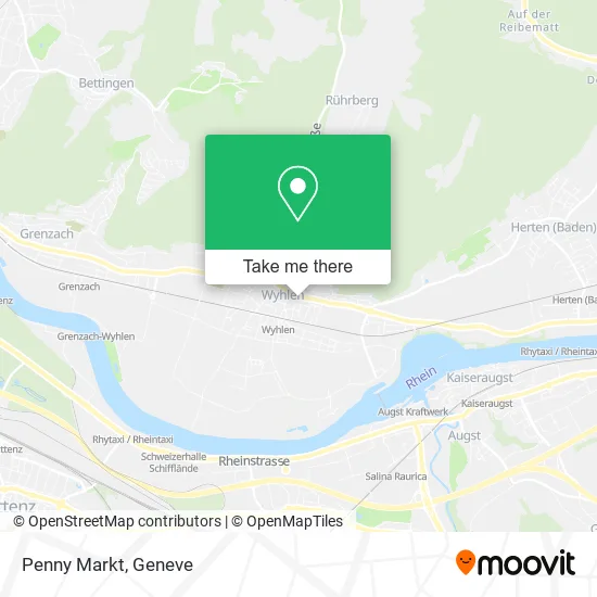 Penny Markt map