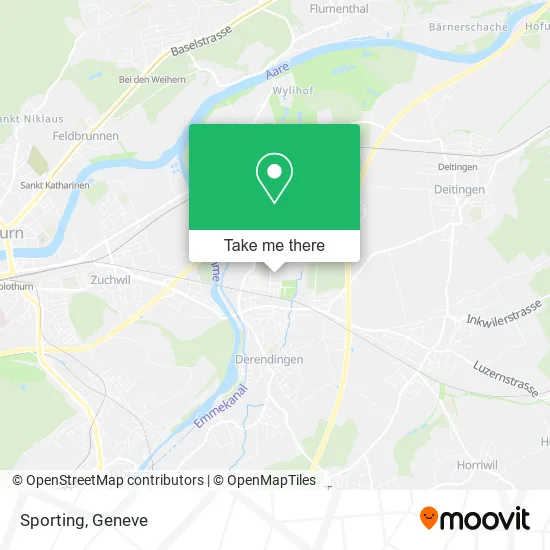 Sporting map