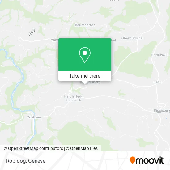 Robidog map