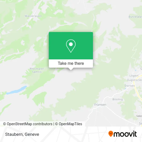 Staubern map