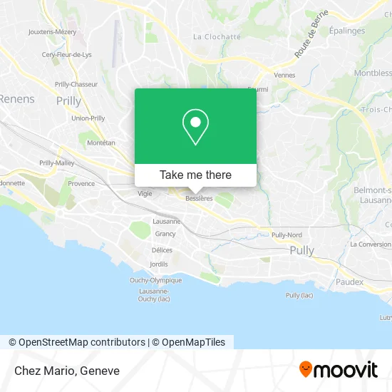 Chez Mario plan