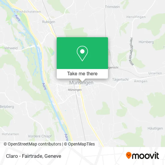 Claro - Fairtrade map