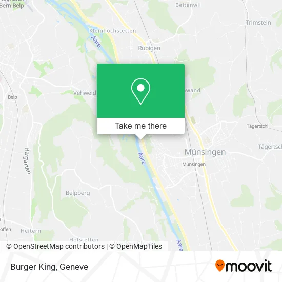 Burger King map