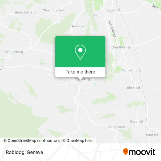 Robidog map