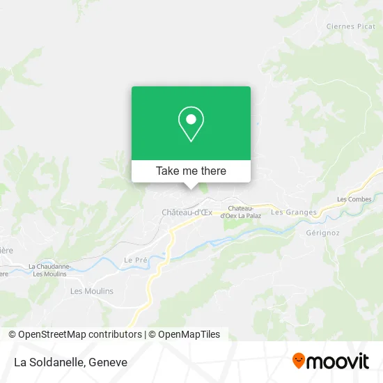 La Soldanelle map