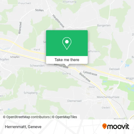 Herrenmatt map