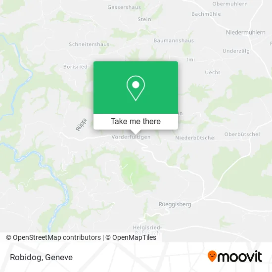 Robidog map