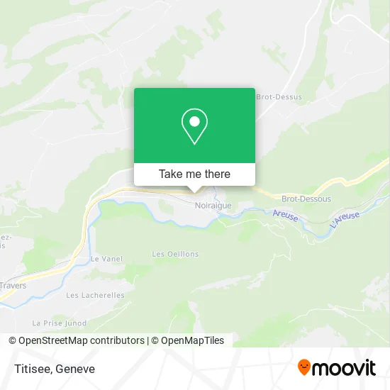 Titisee map