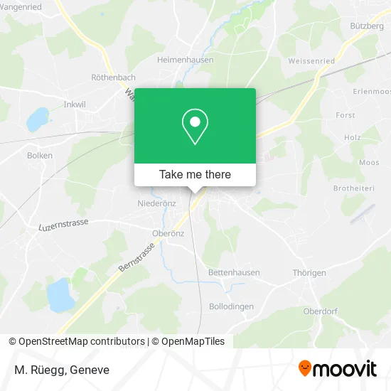 M. Rüegg map