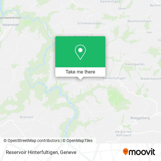 Reservoir Hinterfultigen map