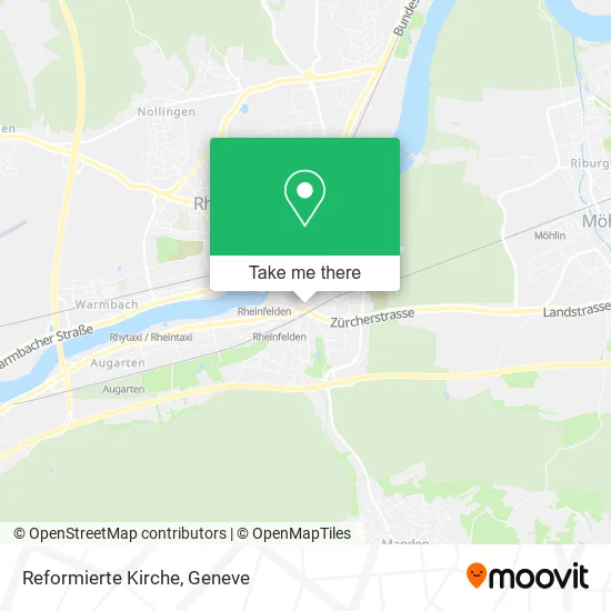 Reformierte Kirche map