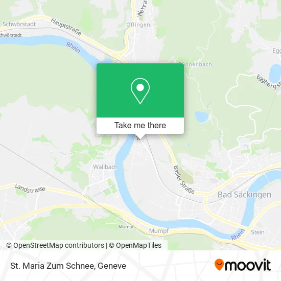 St. Maria Zum Schnee map