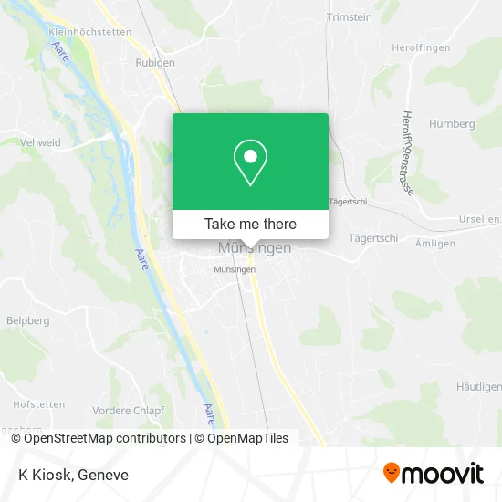 K Kiosk map