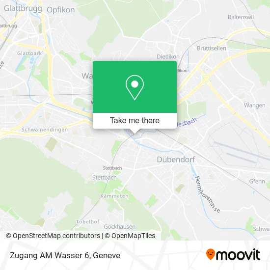 Zugang AM Wasser 6 map