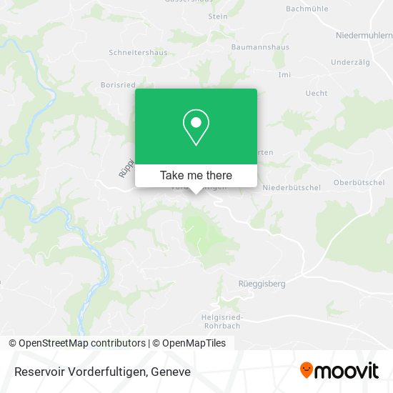 Reservoir Vorderfultigen map