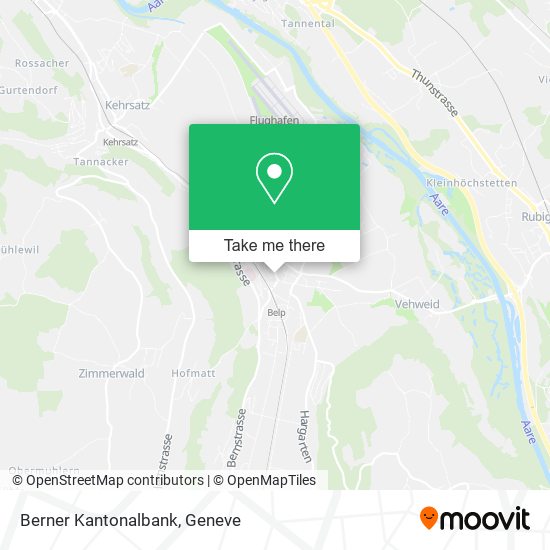 Berner Kantonalbank map
