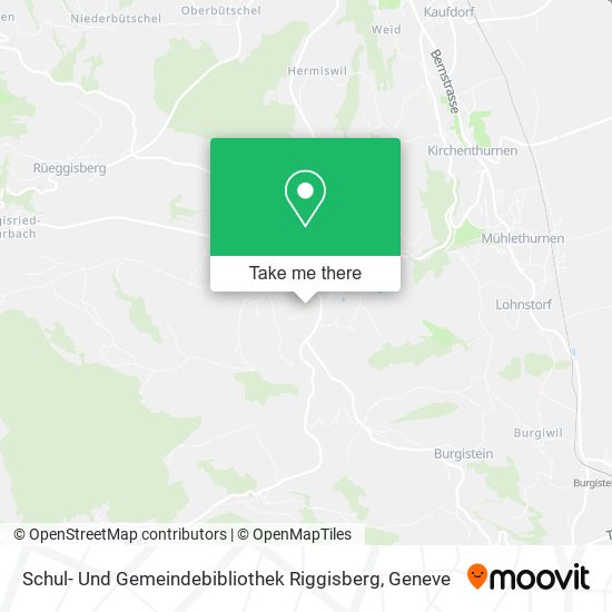 Schul- Und Gemeindebibliothek Riggisberg map