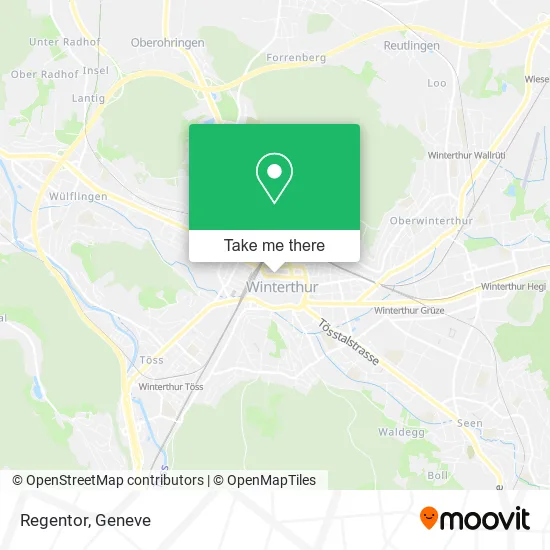 Regentor map