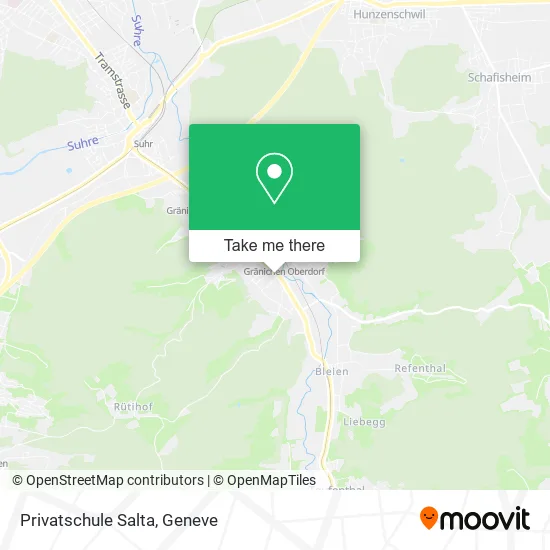 Privatschule Salta map