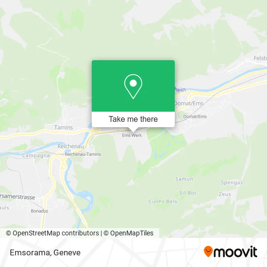 Emsorama map