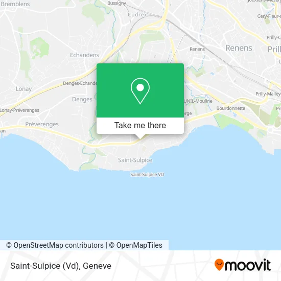 Saint-Sulpice (Vd) map