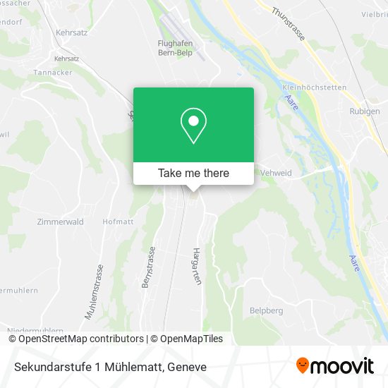 Sekundarstufe 1 Mühlematt map