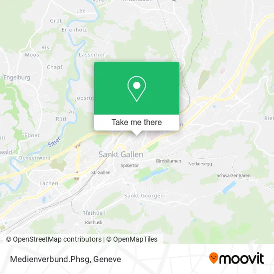 Medienverbund.Phsg map
