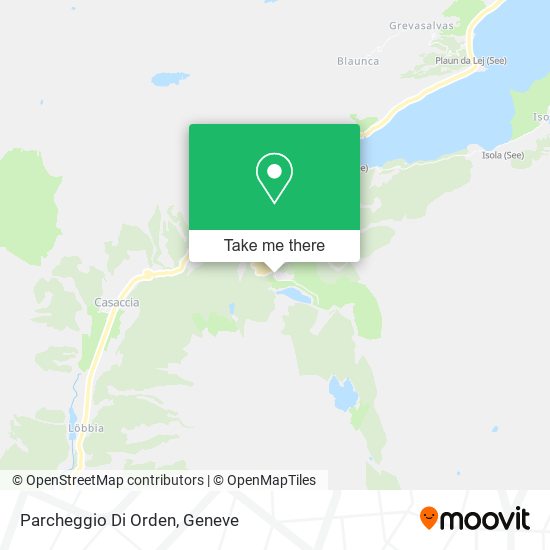 Parcheggio Di Orden map