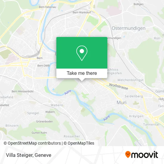 Villa Steiger map