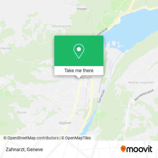 Zahnarzt map