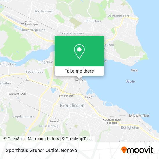Sporthaus Gruner Outlet map