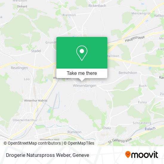 Drogerie Naturspross Weber map