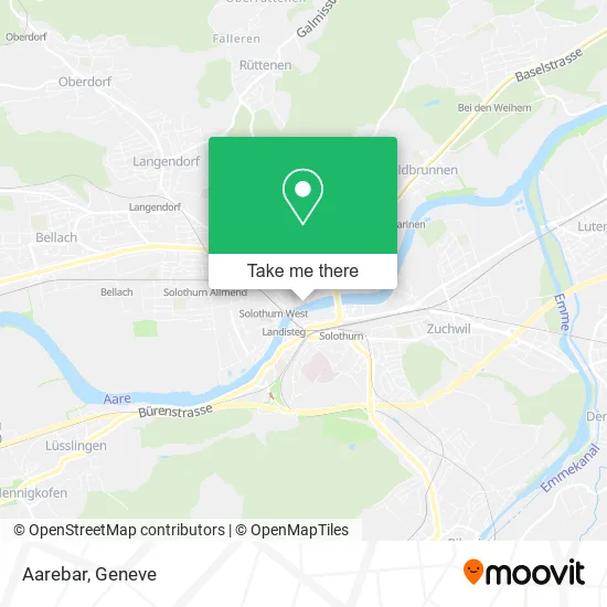Aarebar map