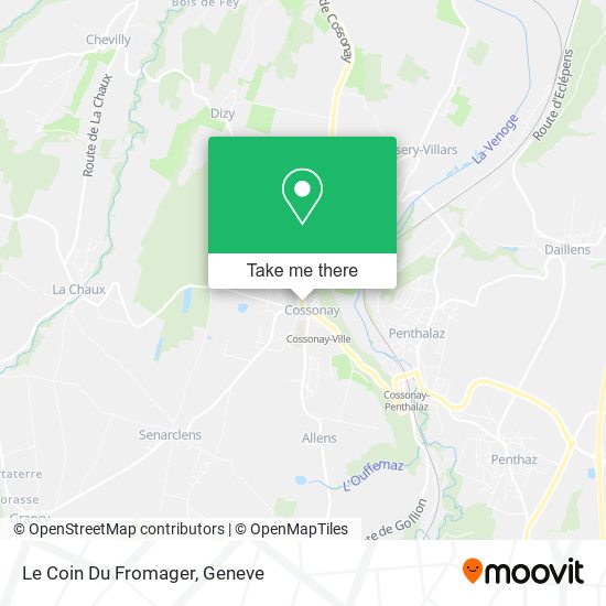Le Coin Du Fromager map