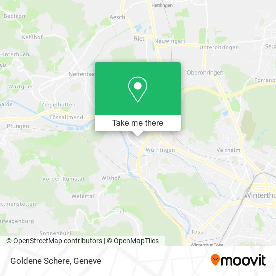 Goldene Schere map