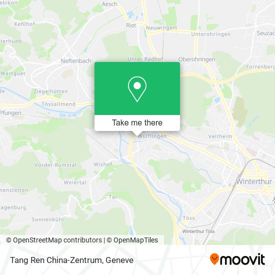 Tang Ren China-Zentrum map