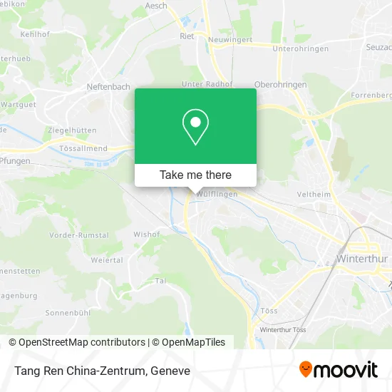 Tang Ren China-Zentrum map