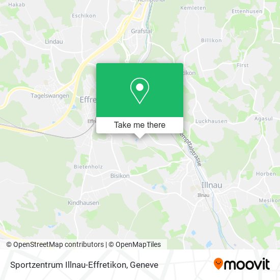 Sportzentrum Illnau-Effretikon map