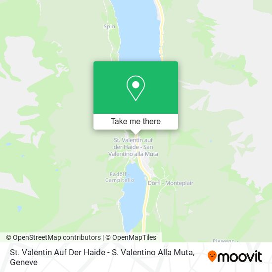 St. Valentin Auf Der Haide - S. Valentino Alla Muta map