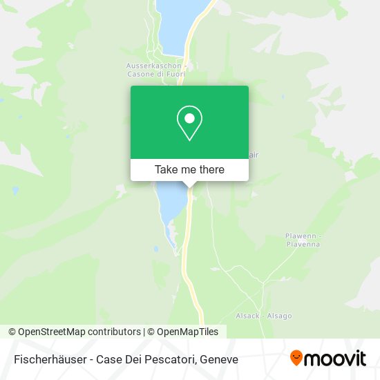 Fischerhäuser - Case Dei Pescatori map