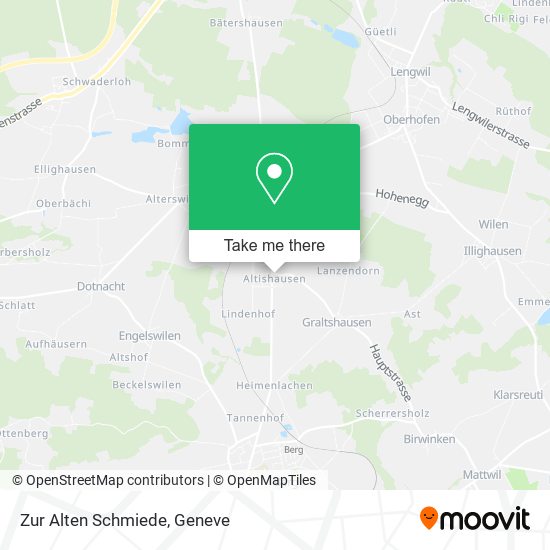 Zur Alten Schmiede map