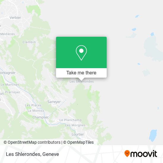 Les Shlerondes map