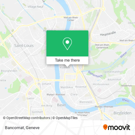 Bancomat map