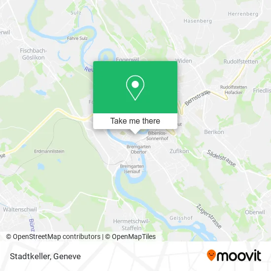Stadtkeller map