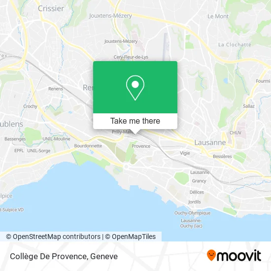 Collège De Provence map